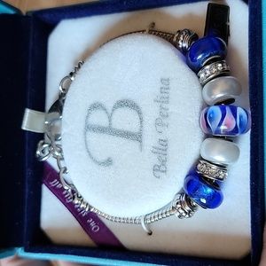 NIB Bella Perlina charm bracelet